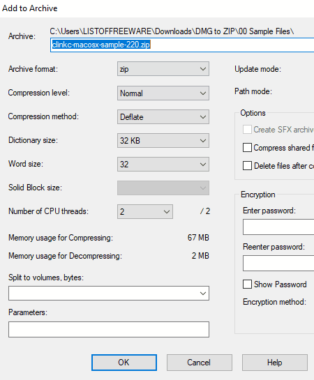 Convert Zip To Dmg Windows