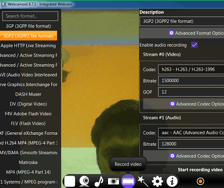 programa para cámara web gratis